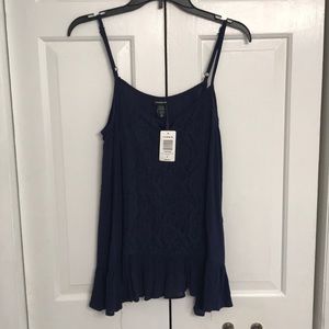NWT Torrid navy cami size 00
